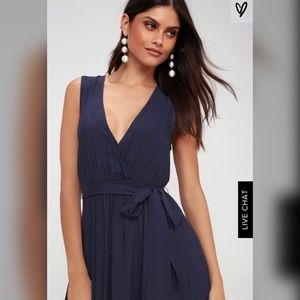 Navy Blue Dress